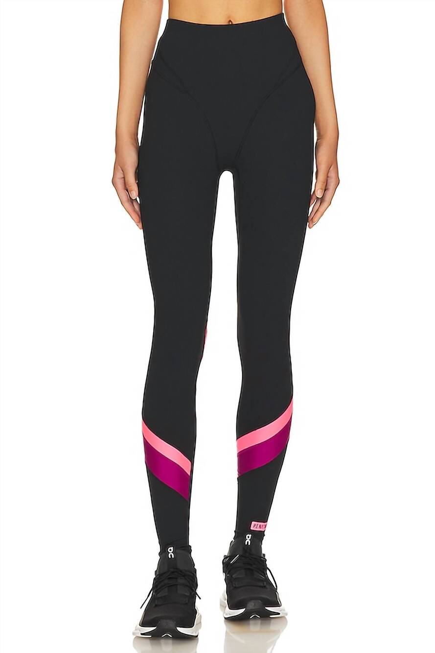 NEW P.E. NATION women's exceed drive legging in black